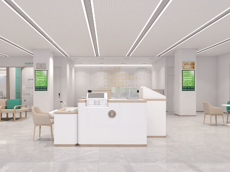 农业银行家具—填单台